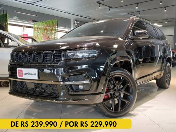 JEEP COMMANDER 2.0 HURRICANE 4 TURBO GASOLINA BLACKHAWK AT9